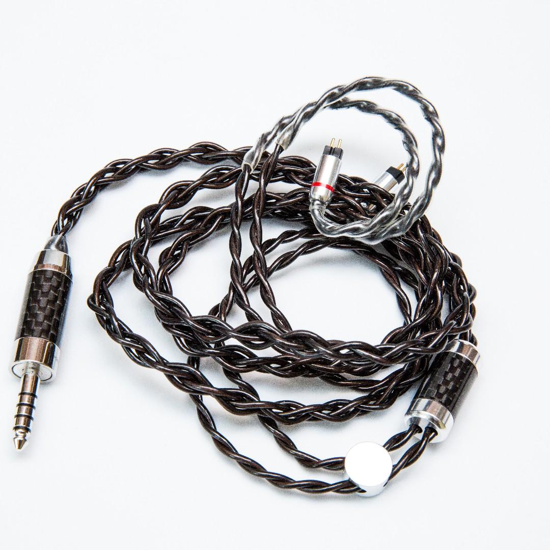 FAudio Black Sprite Cable 8wire 4.4mm 5極 - オーディオ機器