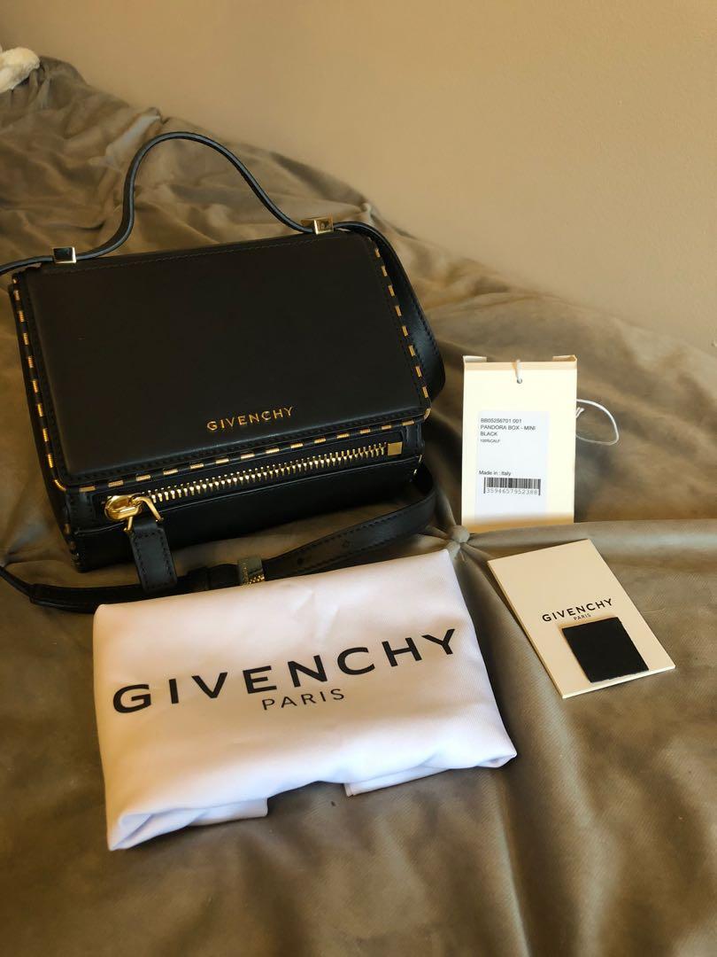 Givenchy Pandora box bag mini crossbody Women s Fashion Bags Wallets on Carousell