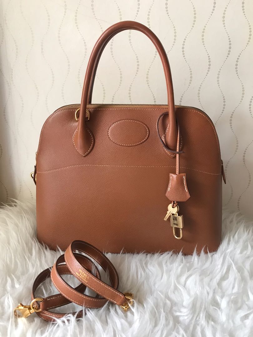 hermes bolide 31 gold