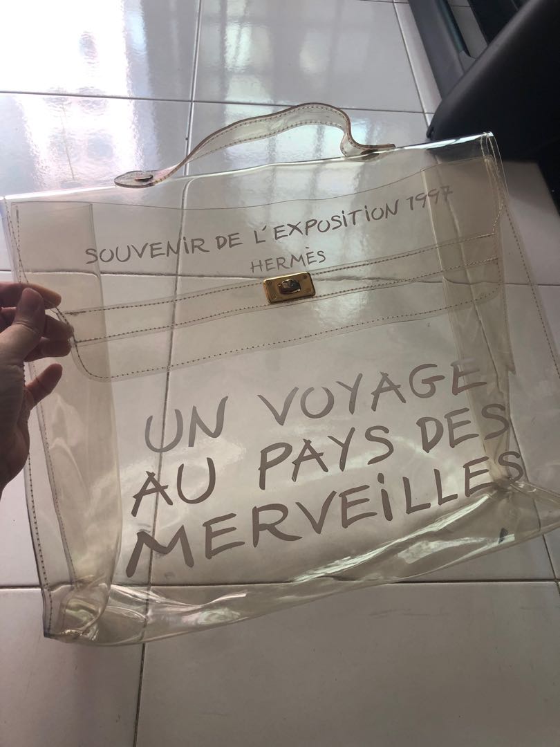 Hermes Transparent Bag Women S Fashion Bags Wallets Handbags