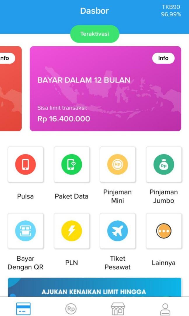 Jasa pencairan limid akulaku kredivo cc kartu kredit ovo paylater tokopedia