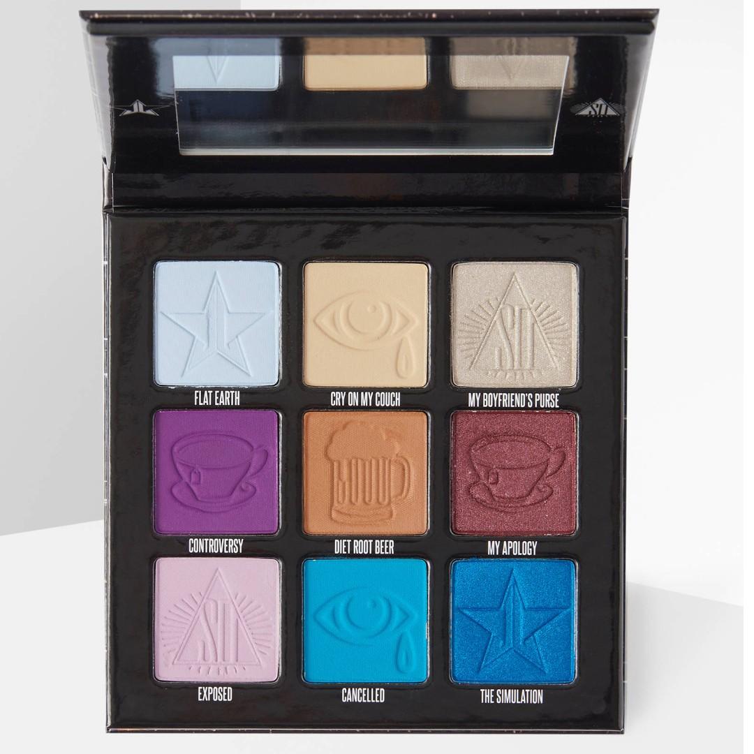 Jeffree Star Cosmetics Mini Controversy Palette In Stock Limited Quantity Health Beauty Makeup On Carousell