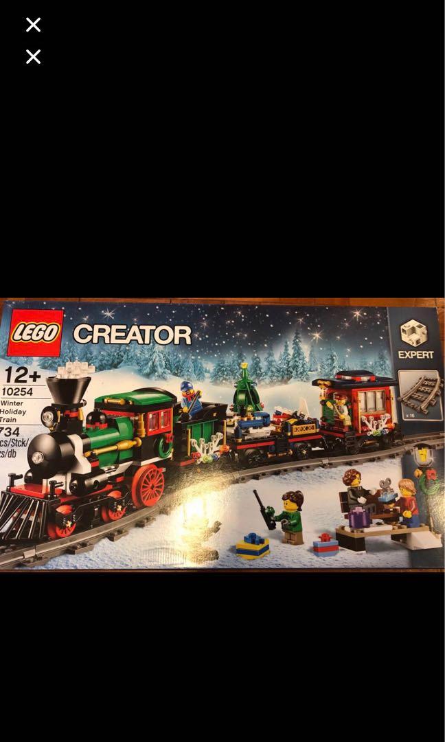lego creator expert winter holiday train 10254