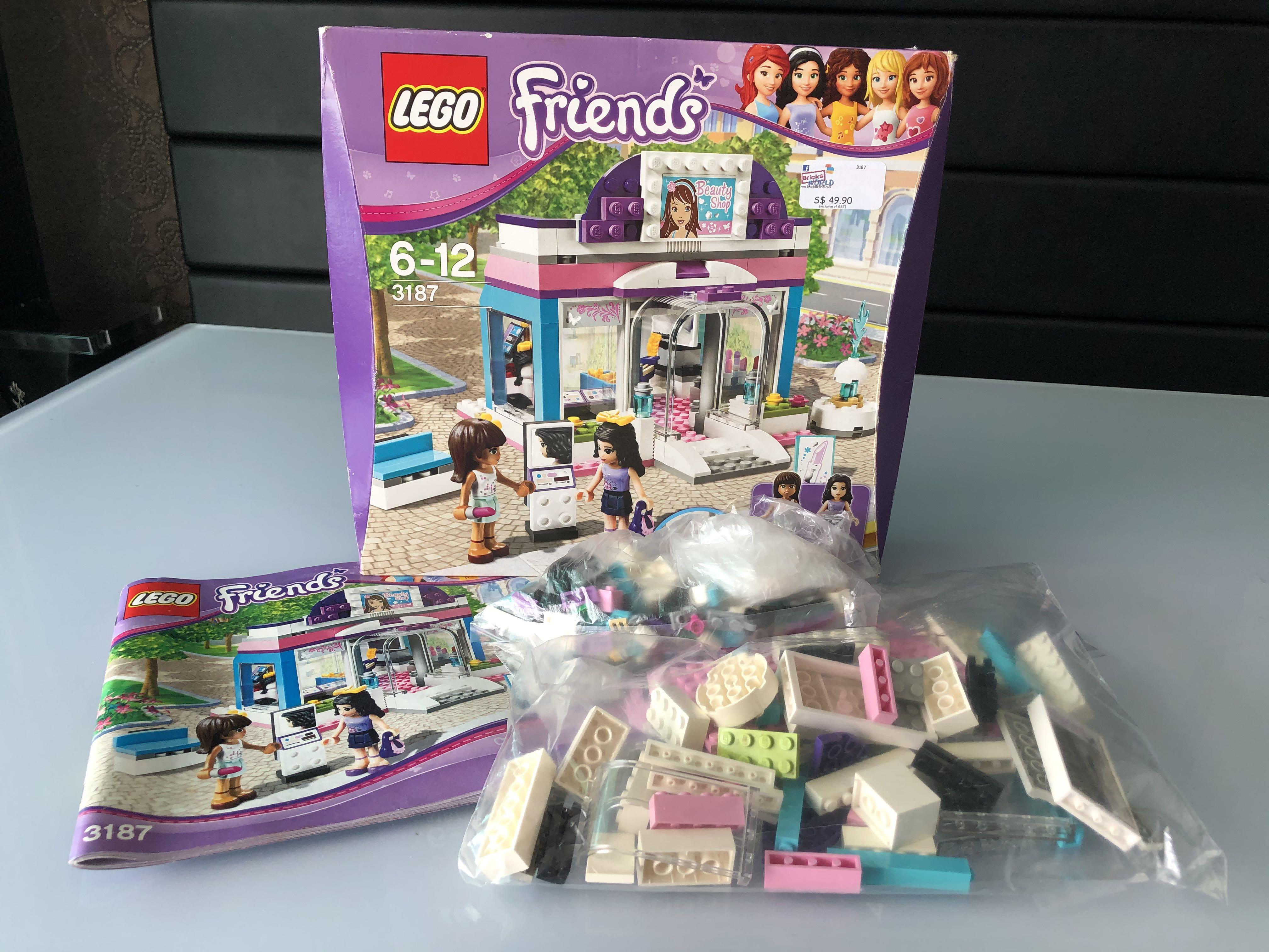 lego friends beauty shop