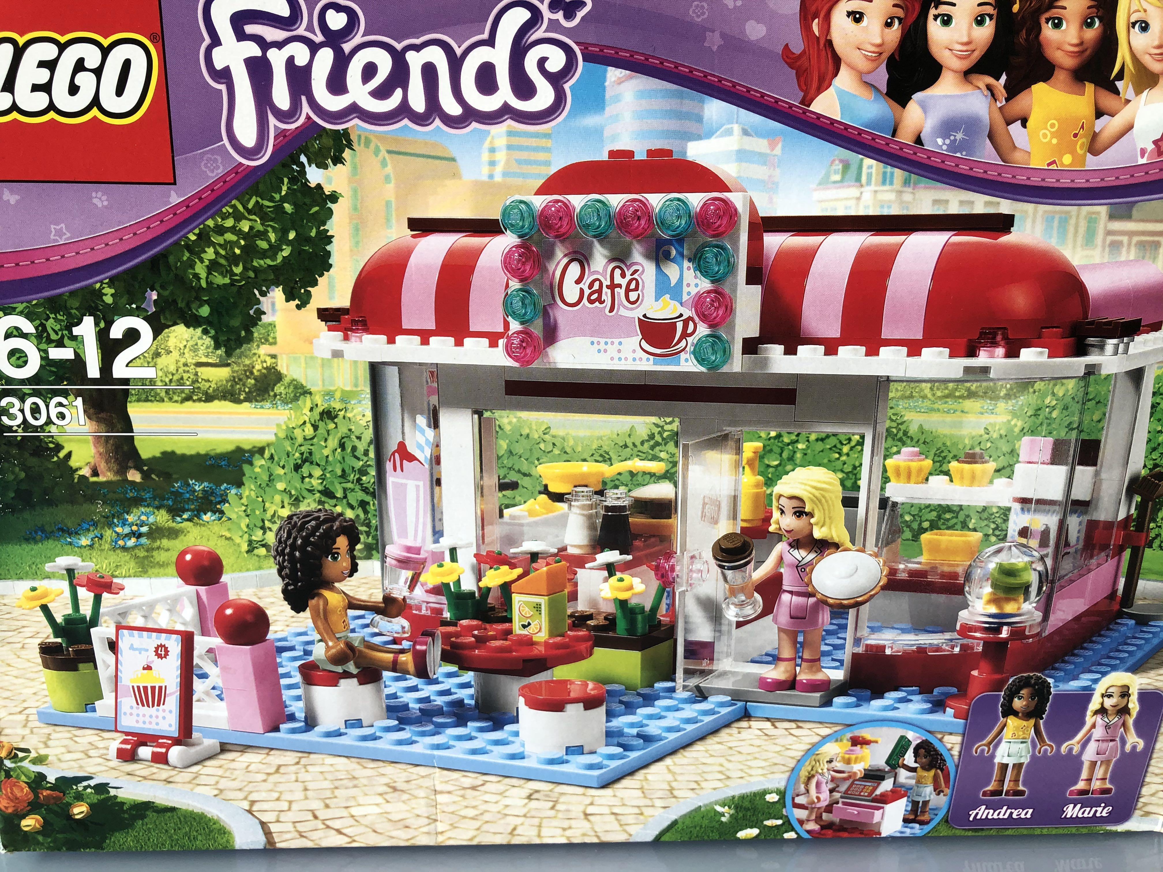 regeringstid regiment brydning LEGO friends - Cafe 3061, Hobbies & Toys, Toys & Games on Carousell