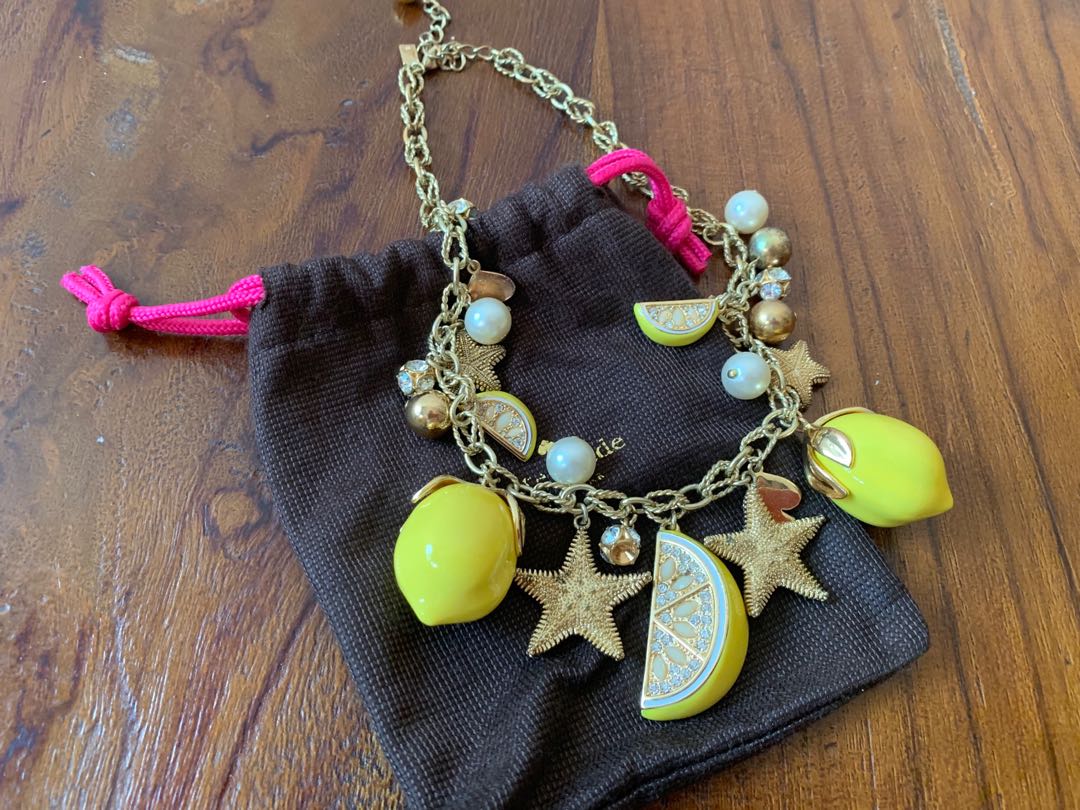 Lemon necklace kate spade store