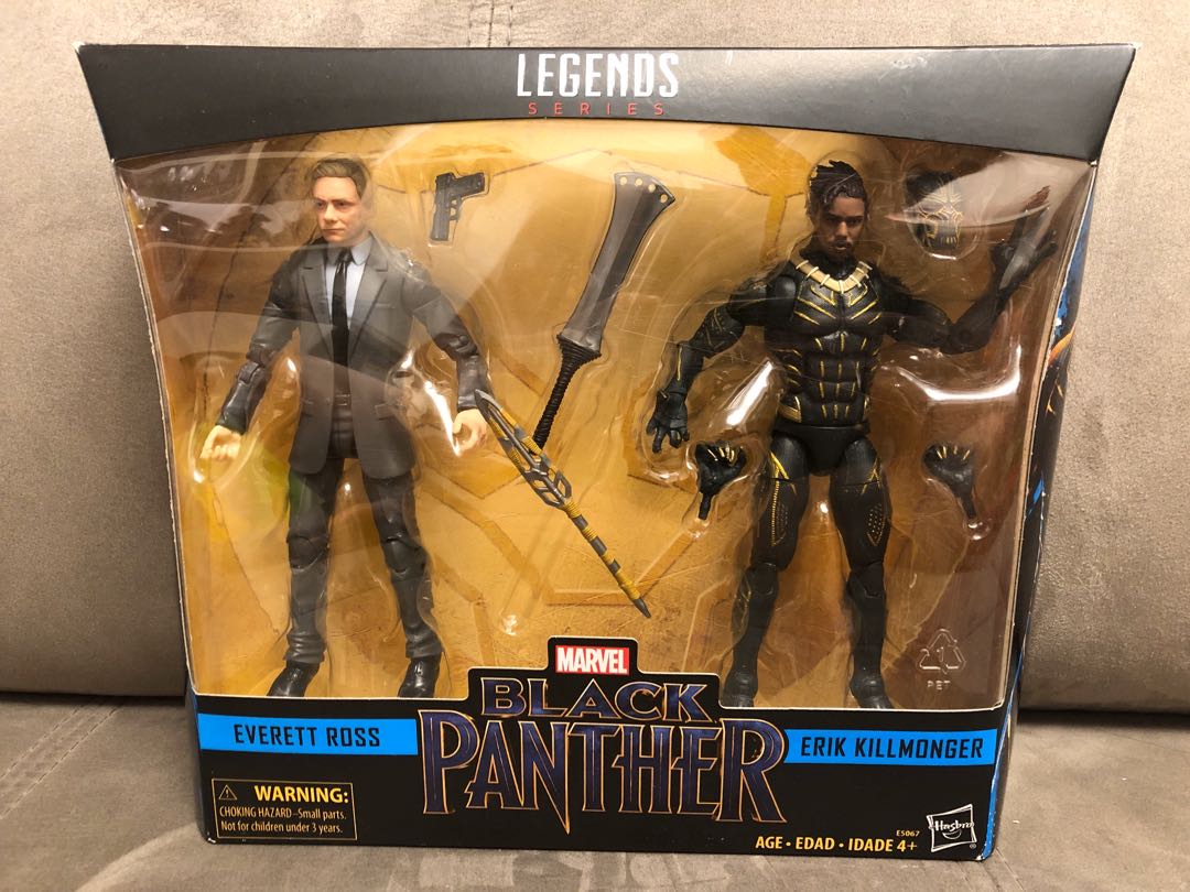 Marvel legends on sale killmonger 2 pack