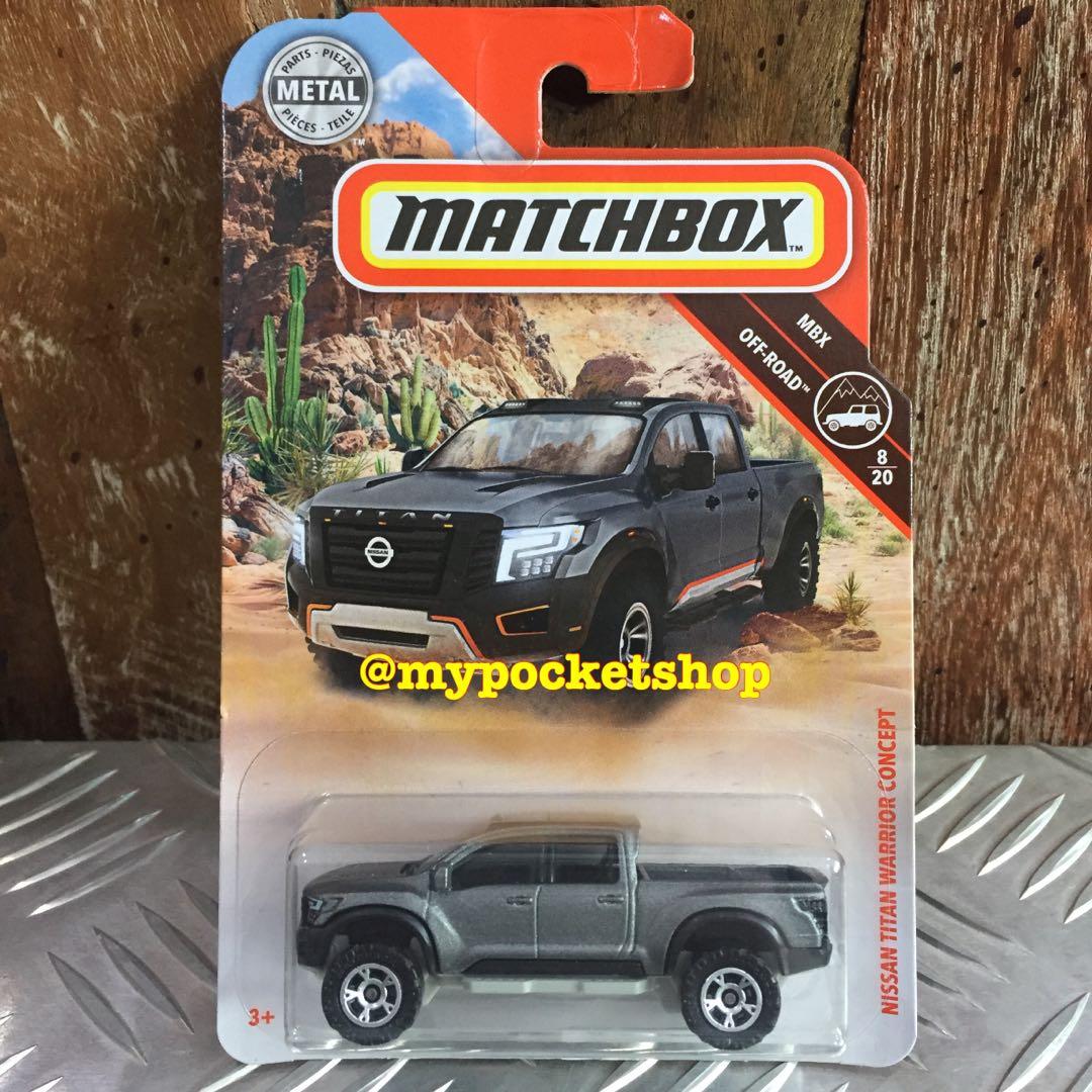 matchbox nissan titan