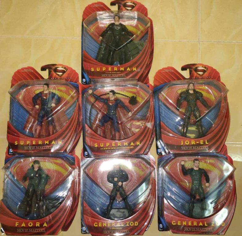 Mattel Superman Man of Steel Movie Masters Kryptonian Command