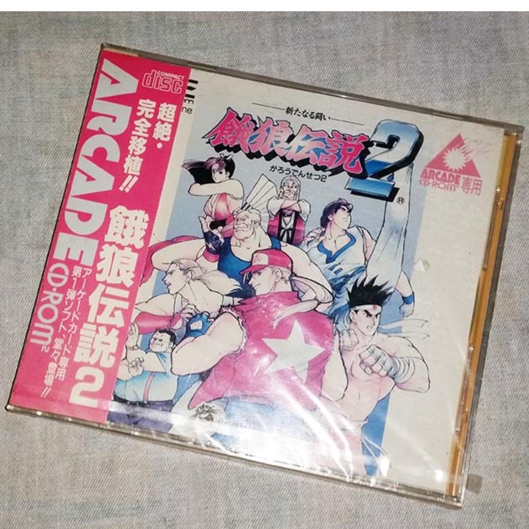 絕版未開pc Engine Super Cd Rom Arcade Snk格鬥街機名作餓狼傳說2 Fatal Fury2 興趣及遊戲 玩具 遊戲類 Carousell