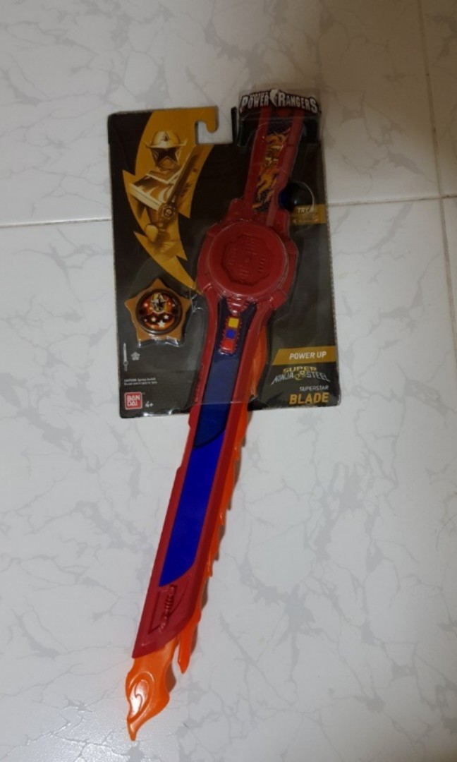 Power rangers super ninja steel superstar blade clearance