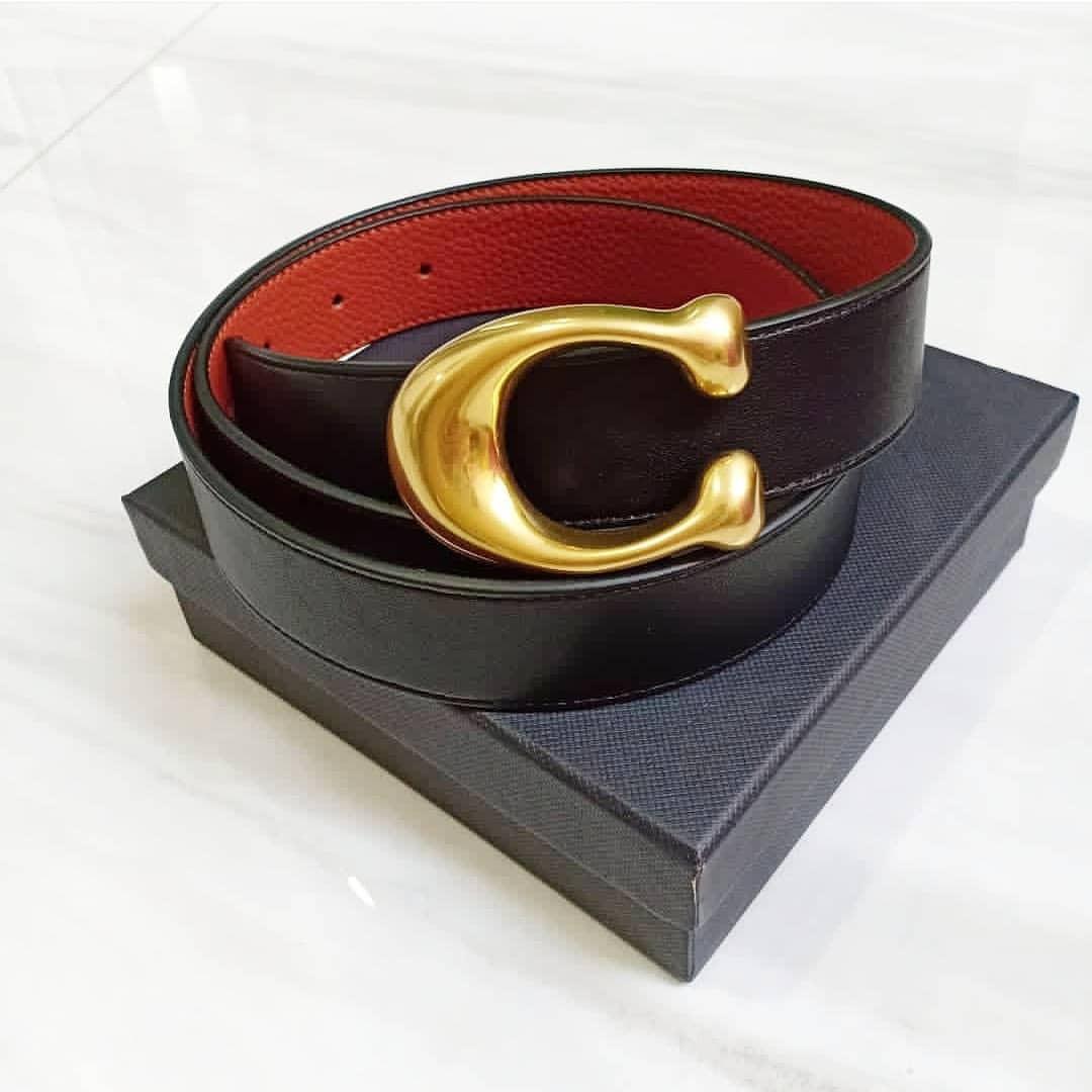coach c belt buckle