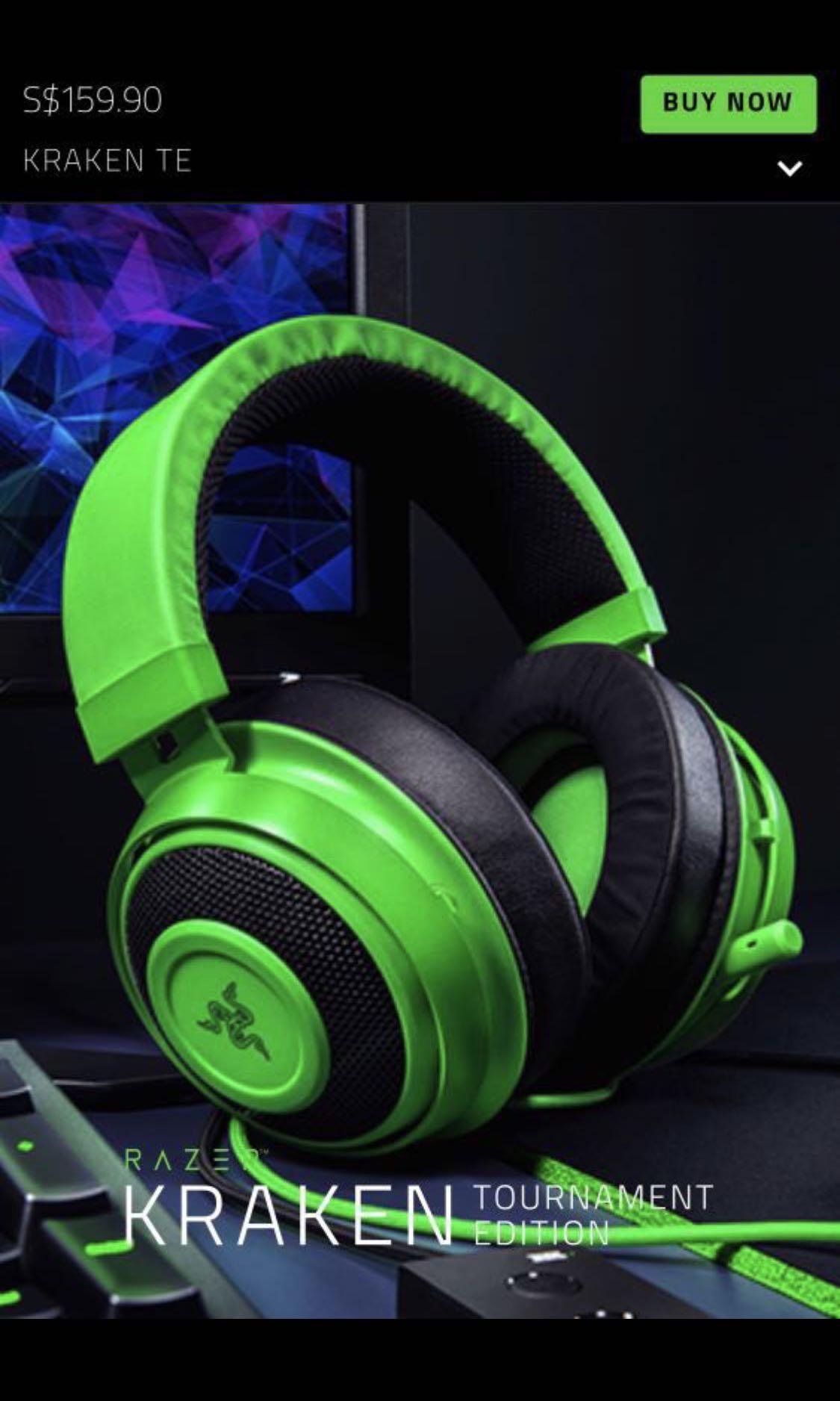 Kraken tournament hotsell edition green