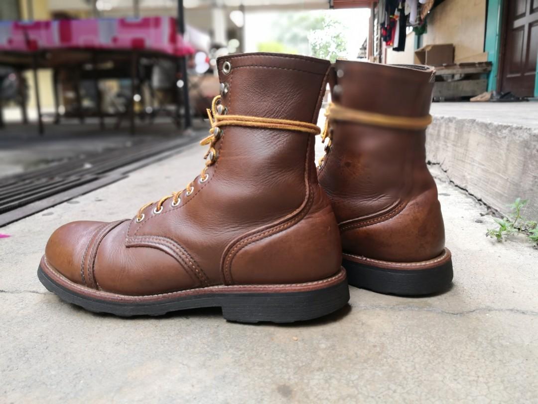 Iron ranger boots steel toe hot sale