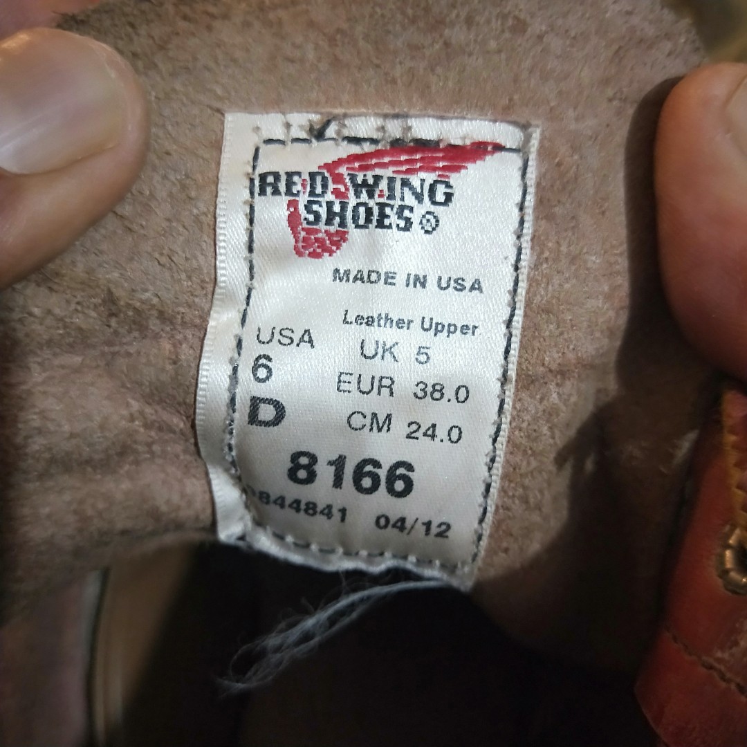 red wing boots size 16