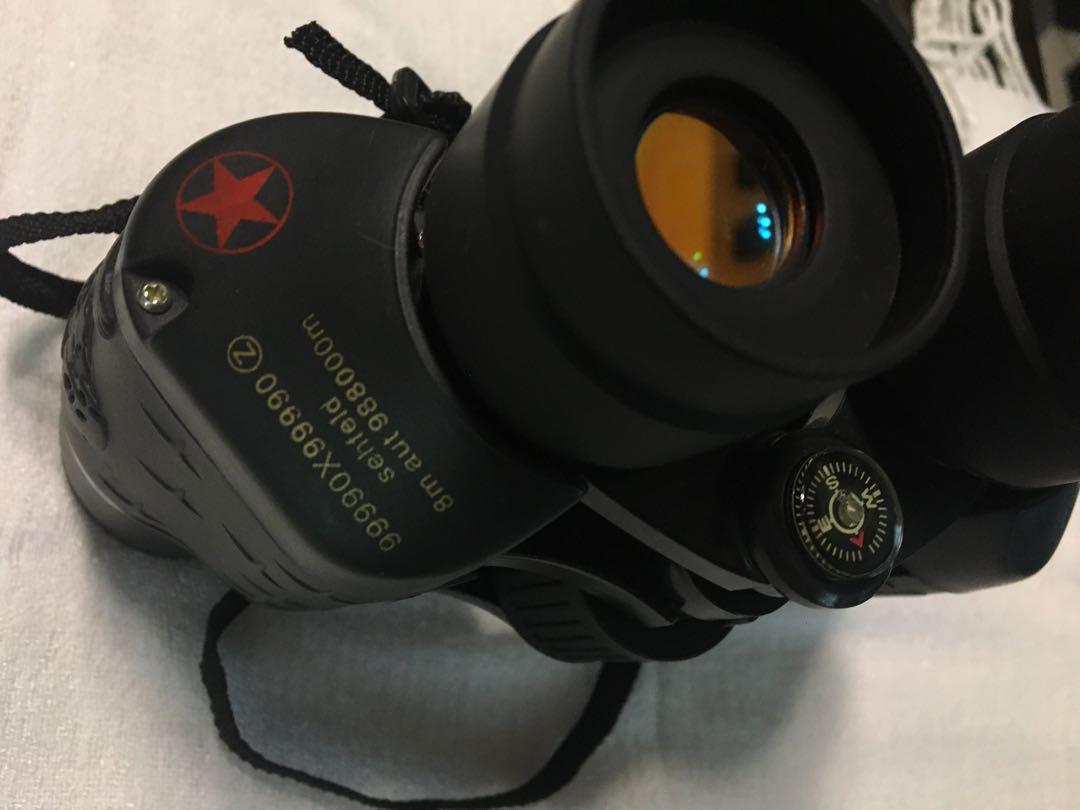 Russia (red star) binocular, Sports Equipment, Hiking & Camping on