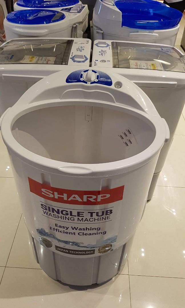 single tub washing machine with spin dryer
