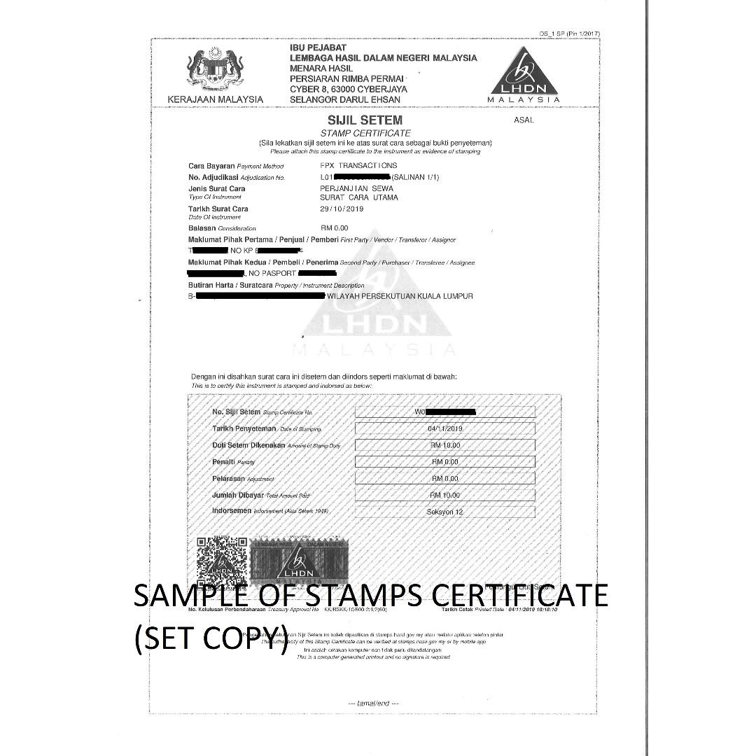 Stamp Duty For Tenancy Agreement Runner Service Sijil Perjanjian Sewa 1573122951 E6354c5f3 Progressive