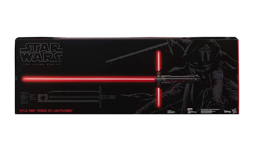 star wars the black series kylo ren force fx deluxe lightsaber