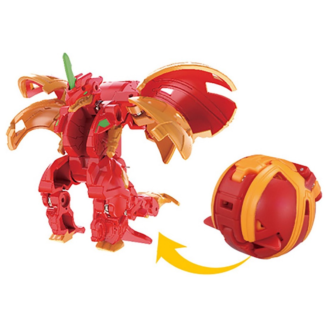 TAKARA TOMY 爆丸Bakugan 爆027 進階爆丸HYPER獨角巨龍DX (火) #144793