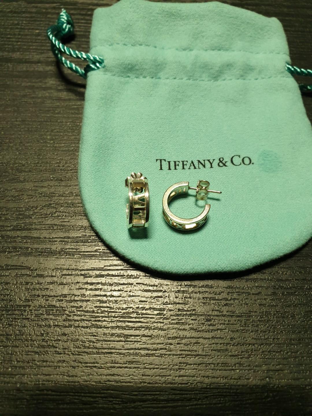 Tiffany atlas outlet hoop earrings