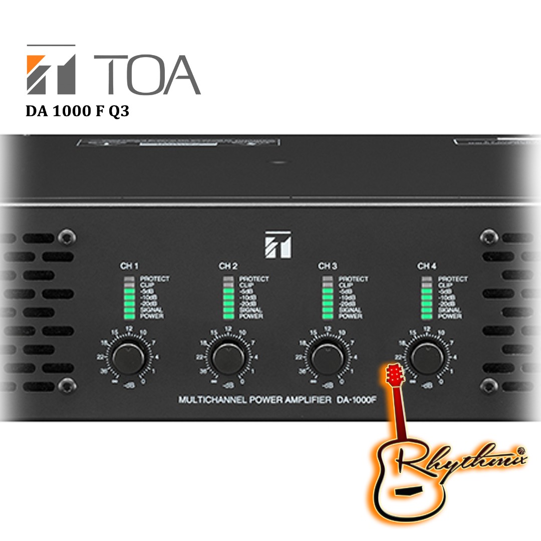 TOA DA 1000 F Q3 Multi-Channel Power Amplifier, Hobbies & Toys, Music