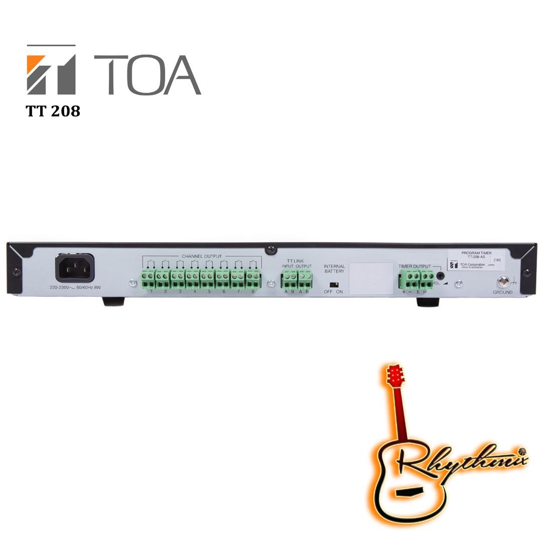TOA TT 208 AS Program Timer (Category: Musical Instruments) located in Santa Rosa. Submitted by carousel121118 (Listing ID 261015267, Image 3). Description: Brand New : TOA TT 208 AS Program Timer FB Page: Rhythmix Enterprises Contact Number On Profile Store Address: Rhythmix Enterprises, Corner Mabini and Cataquiz Sts., Brgy. Poblacion, San Pedro City, Laguna Other musical instruments, mixers, speakers and amplifiers, accessories are also availa