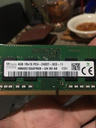 SK HYNIX 4Gb DDR4 Sodimm