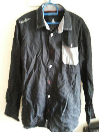 Polo long sleeve men's shirt