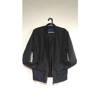 Zara Man all black bomber jacket (S)