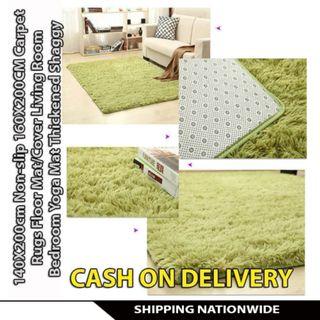 140X200cm Carpet Rugs Floor Mat/Cover Living Room Bedroom Yoga Mat Thickened Shaggy