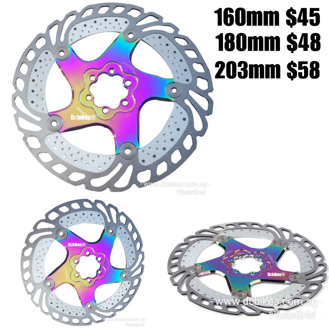 mtb rotor size