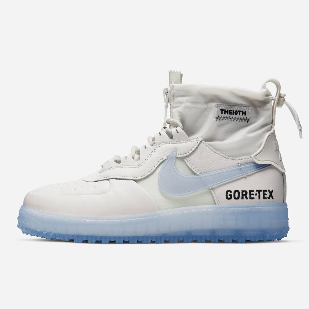 全場最平Nike Air Force 1 Gore Tex White US10, 男裝, 鞋, 波鞋