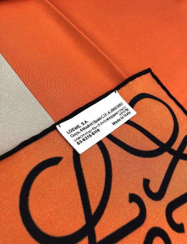 Authentic Loewe Scarf 90x90 ( scarf only ), Luxury, Accessories on 