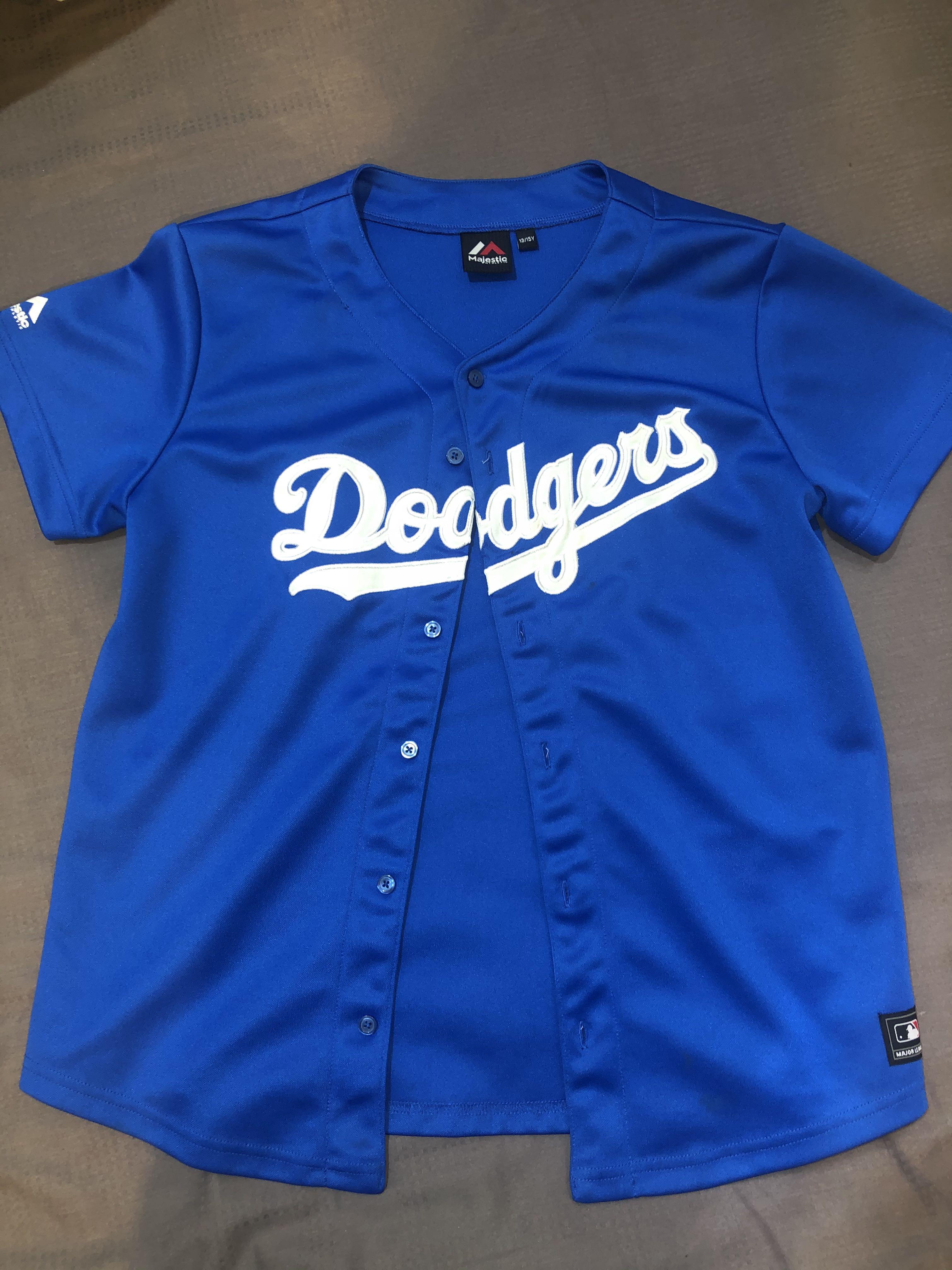 Authentic Los Angeles Dodgers Majestic MLB jersey Men s Fashion
