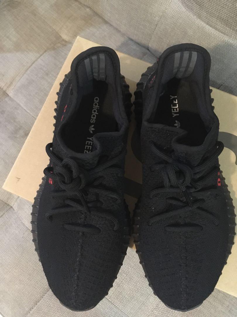 real yeezy bred