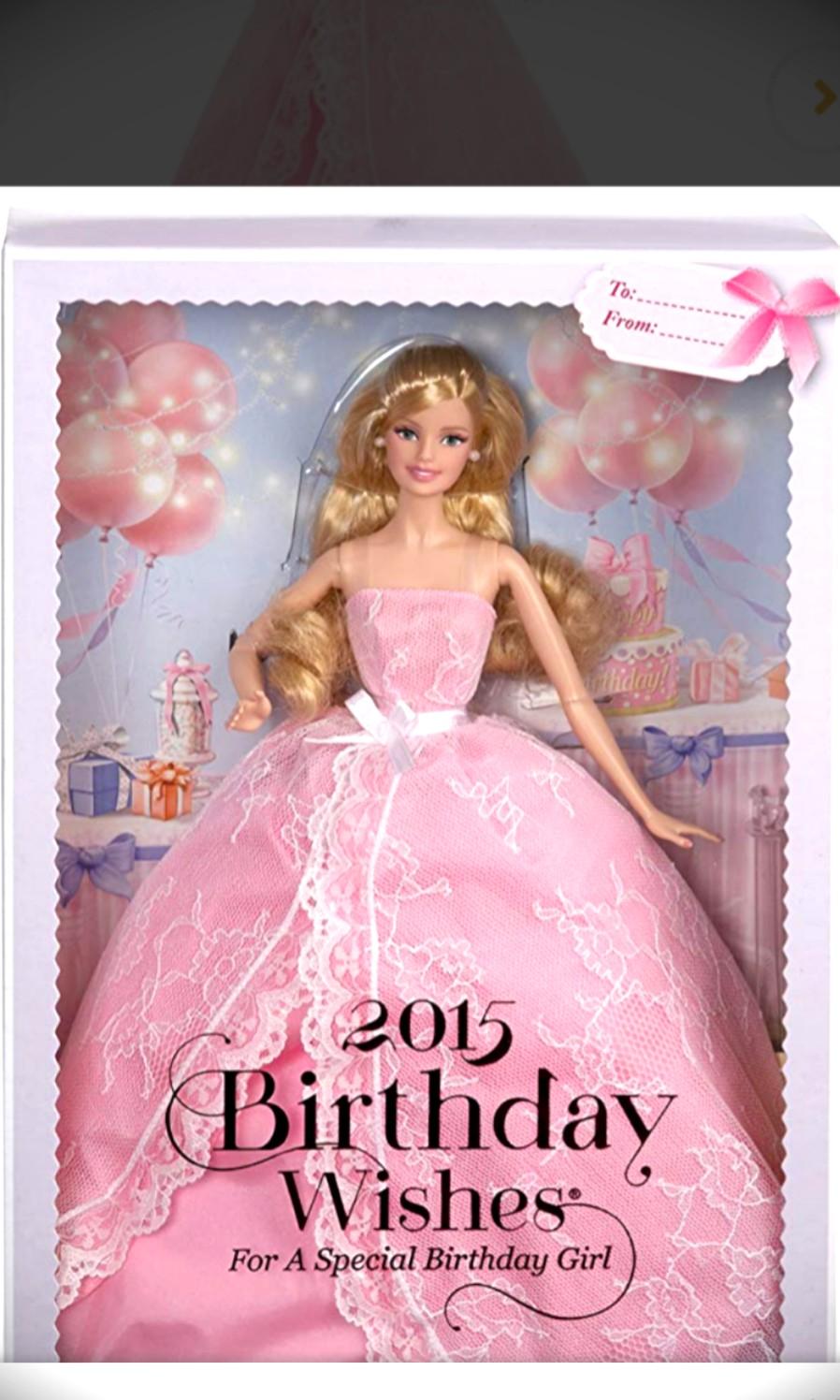 barbie birthday wishes 2015