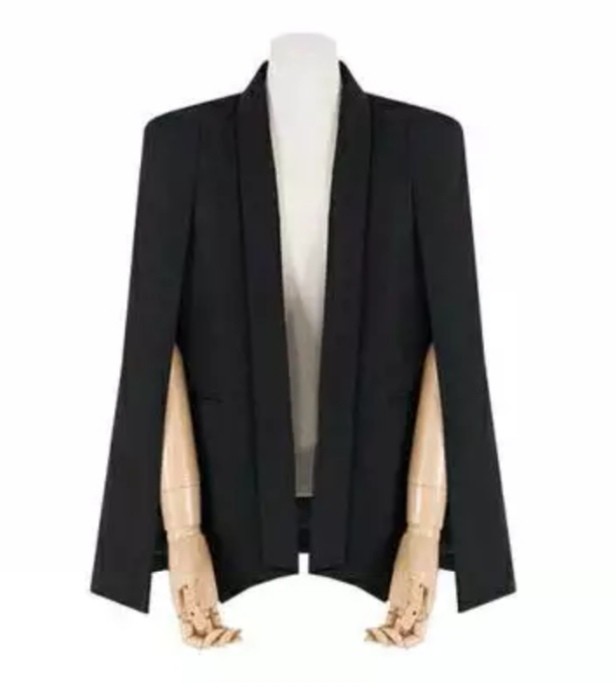 open black blazer