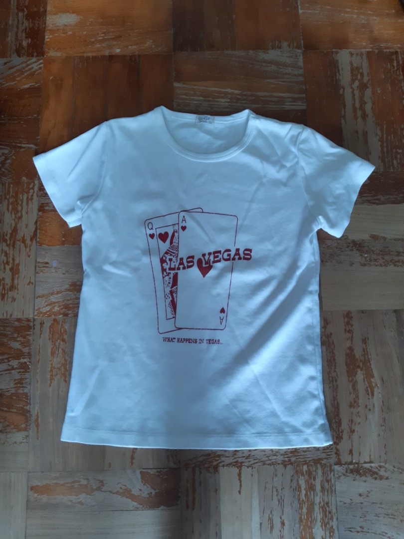 Brandy melville las vegas poker card hailie top, Women's Fashion, Tops