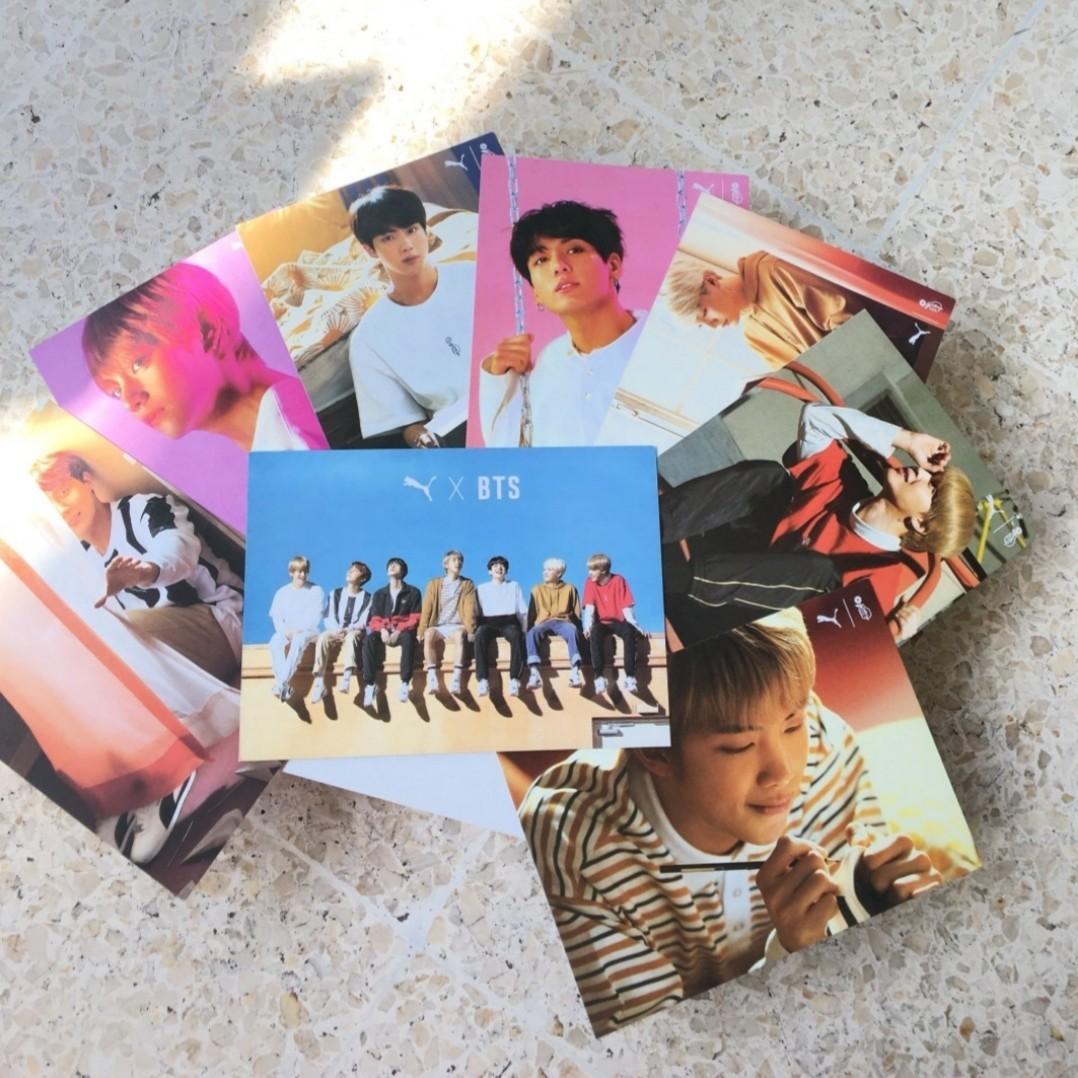 BTS Puma Turin Postcard Hobbies Toys Memorabilia Collectibles K Wave on Carousell