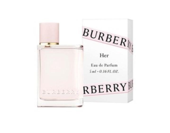 Burberry Her EDP 5ml Perfume, Health 
