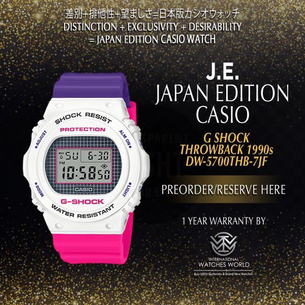 G shock round face top
