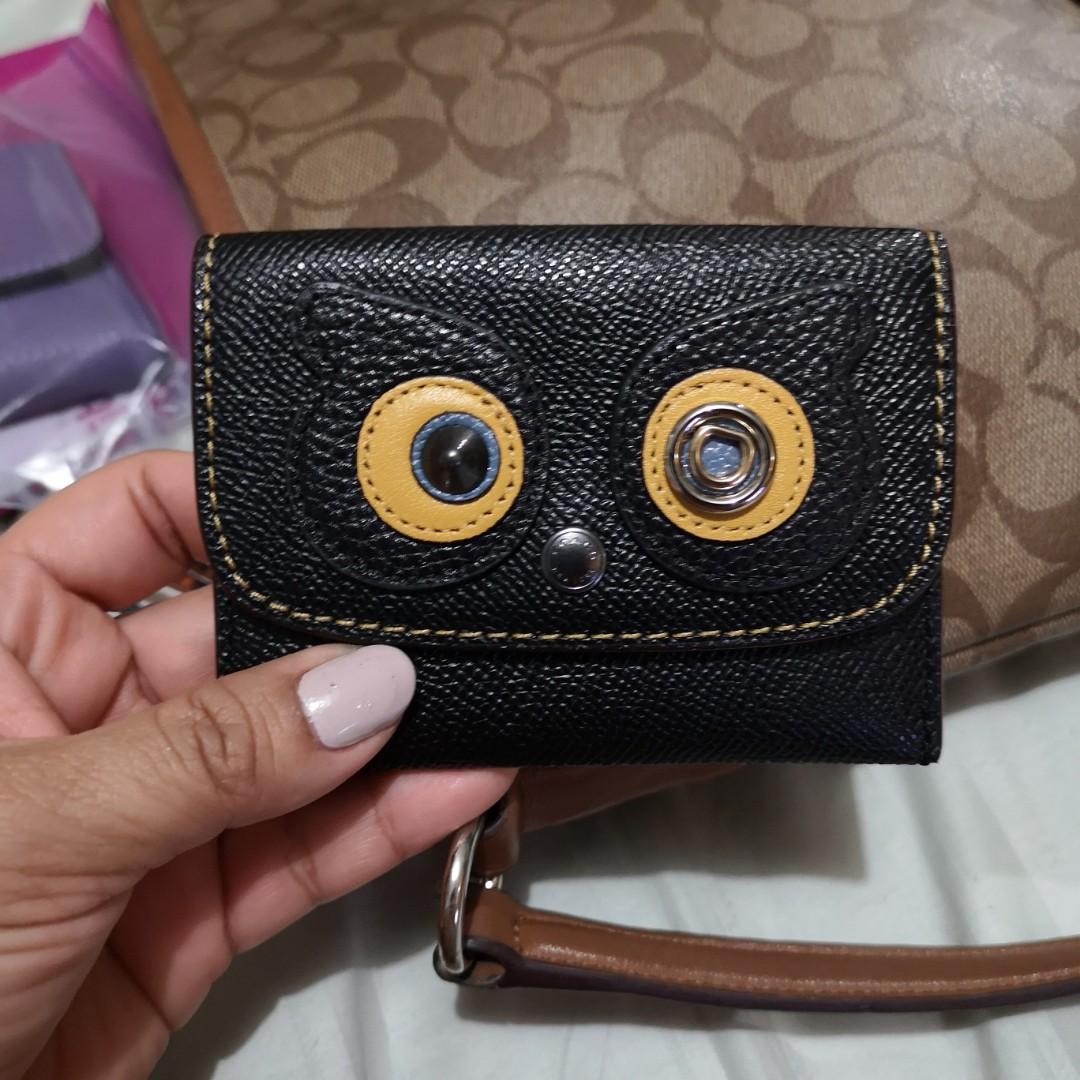 Vegan leather owl wallet | Boutique Florin
