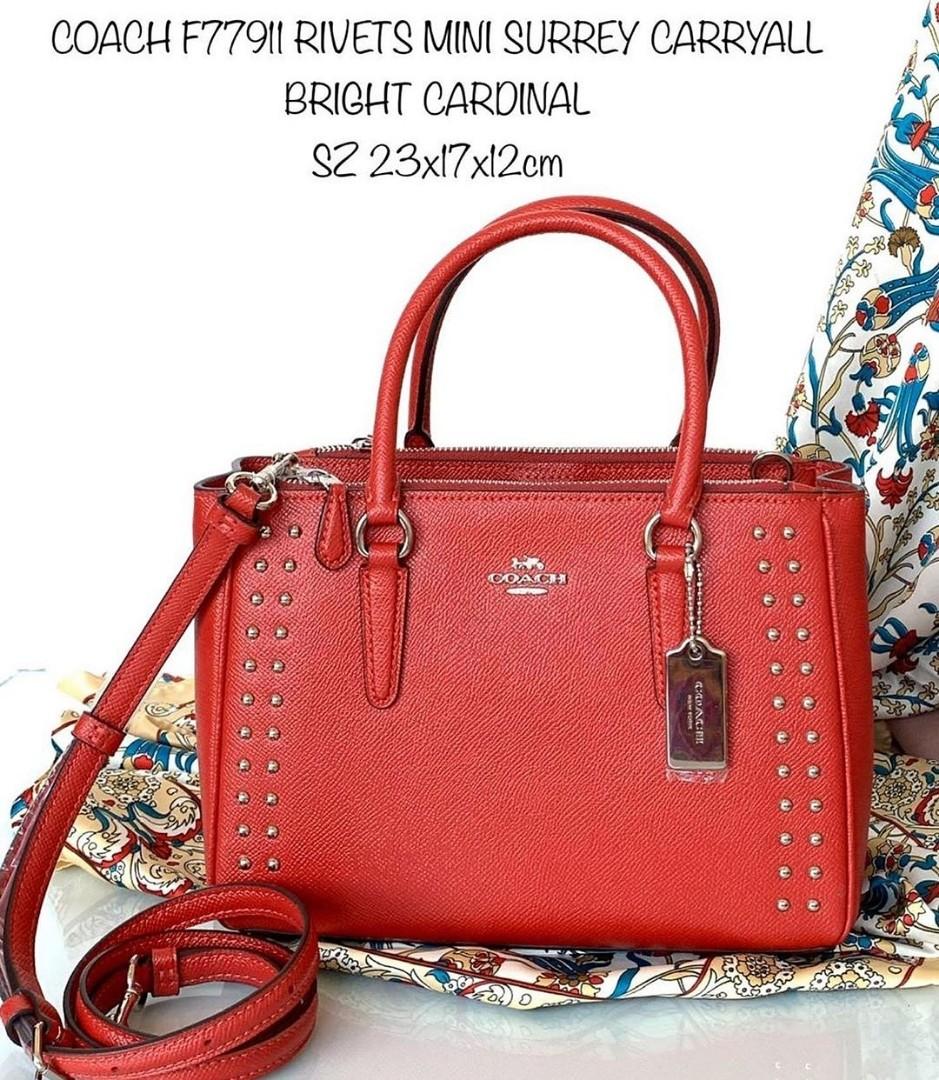 Coach surrey carryall size store