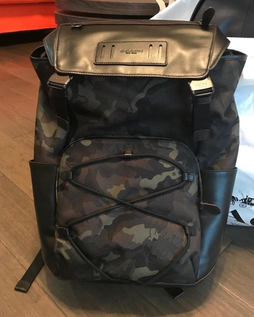 Coach men's terrain backpack store