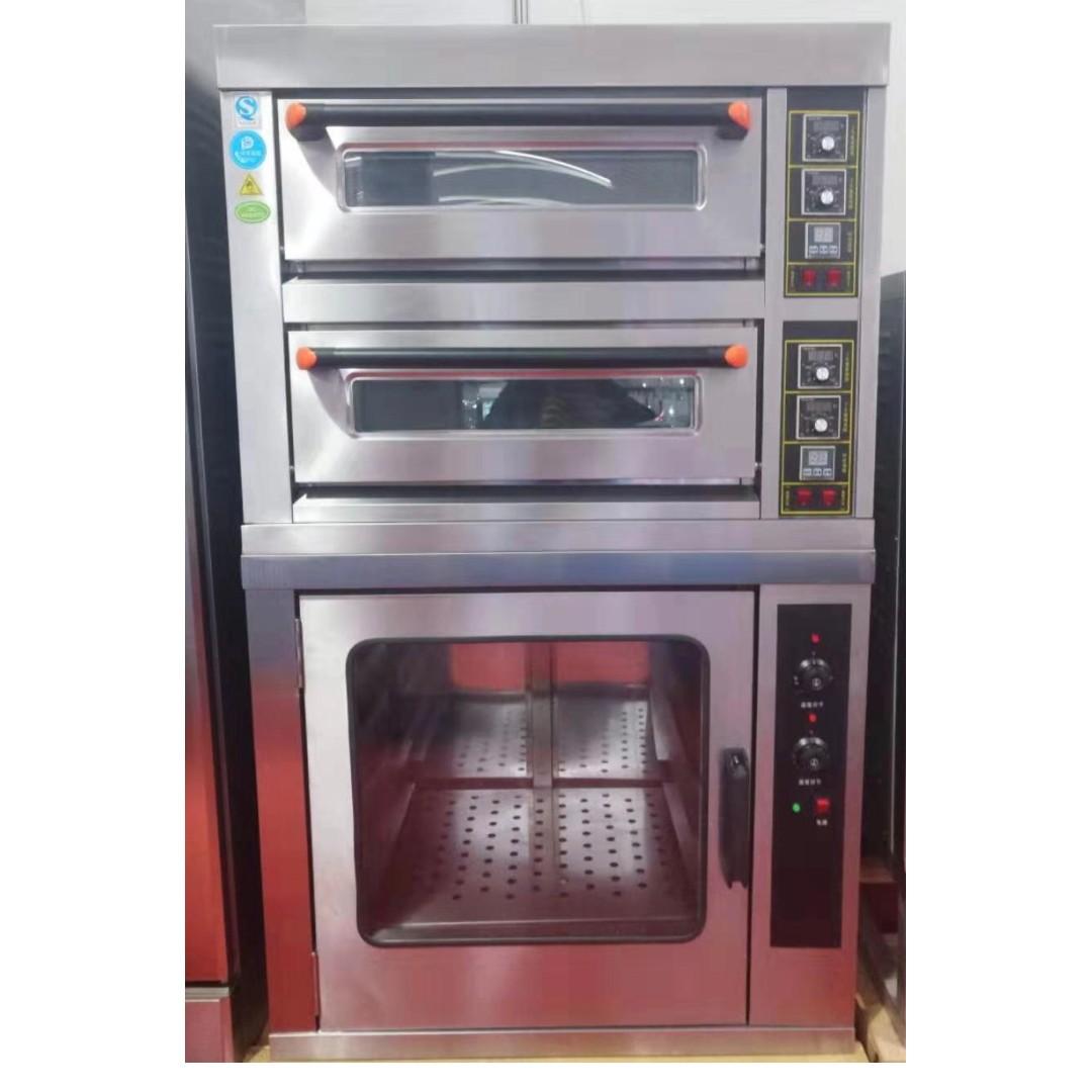 commercial lpg deck oven with proofer, TV & Home Appliances, Kitchen
