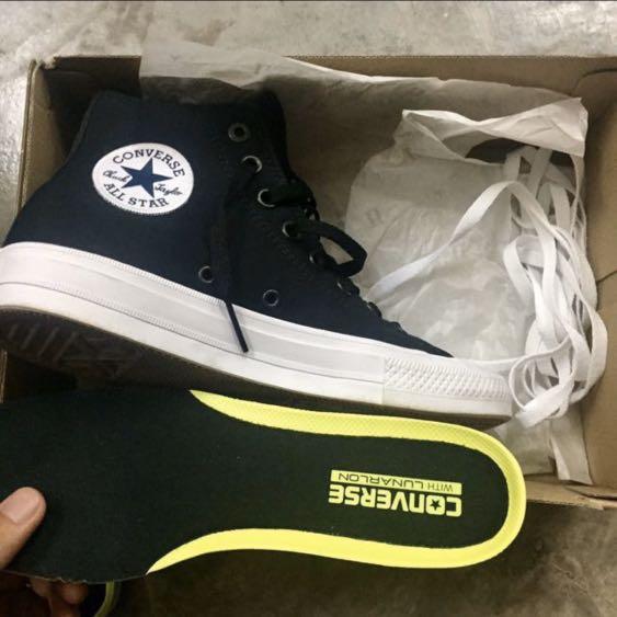 Converse Chuck Taylor 2 Lunarlon Men S Fashion Footwear Sneakers On Carousell