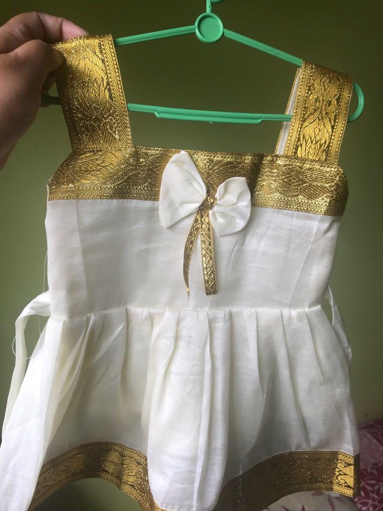 baby pattu frocks