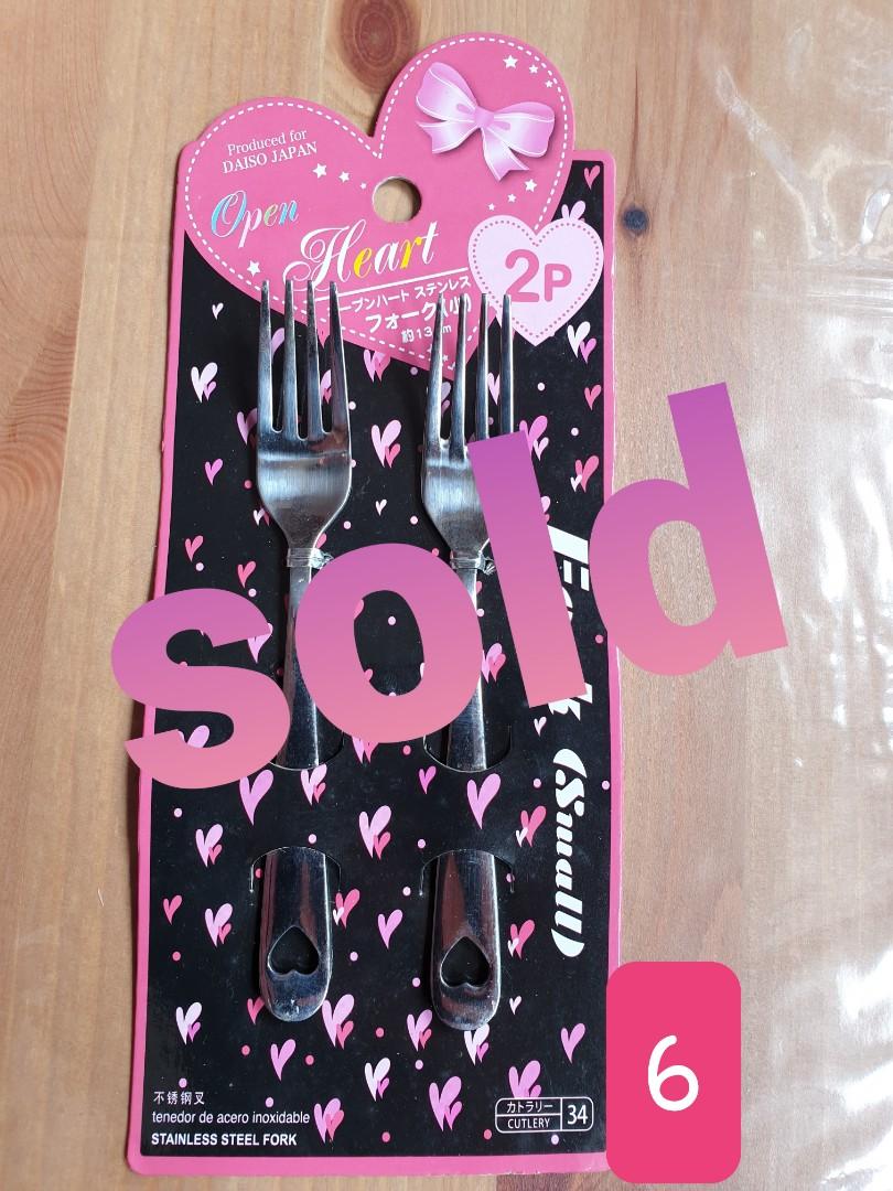 DAISO Cutlery sets Stainless Steel Spoons and Forks, Everything Else