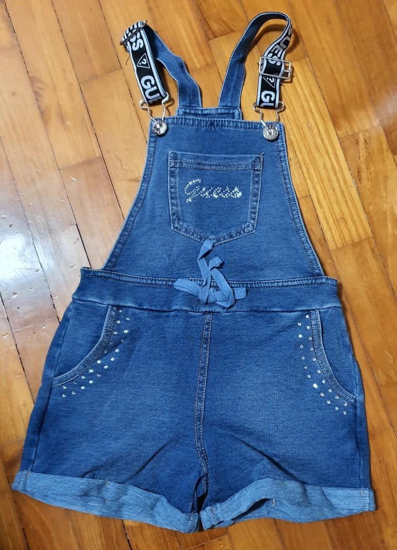 guess overall shorts